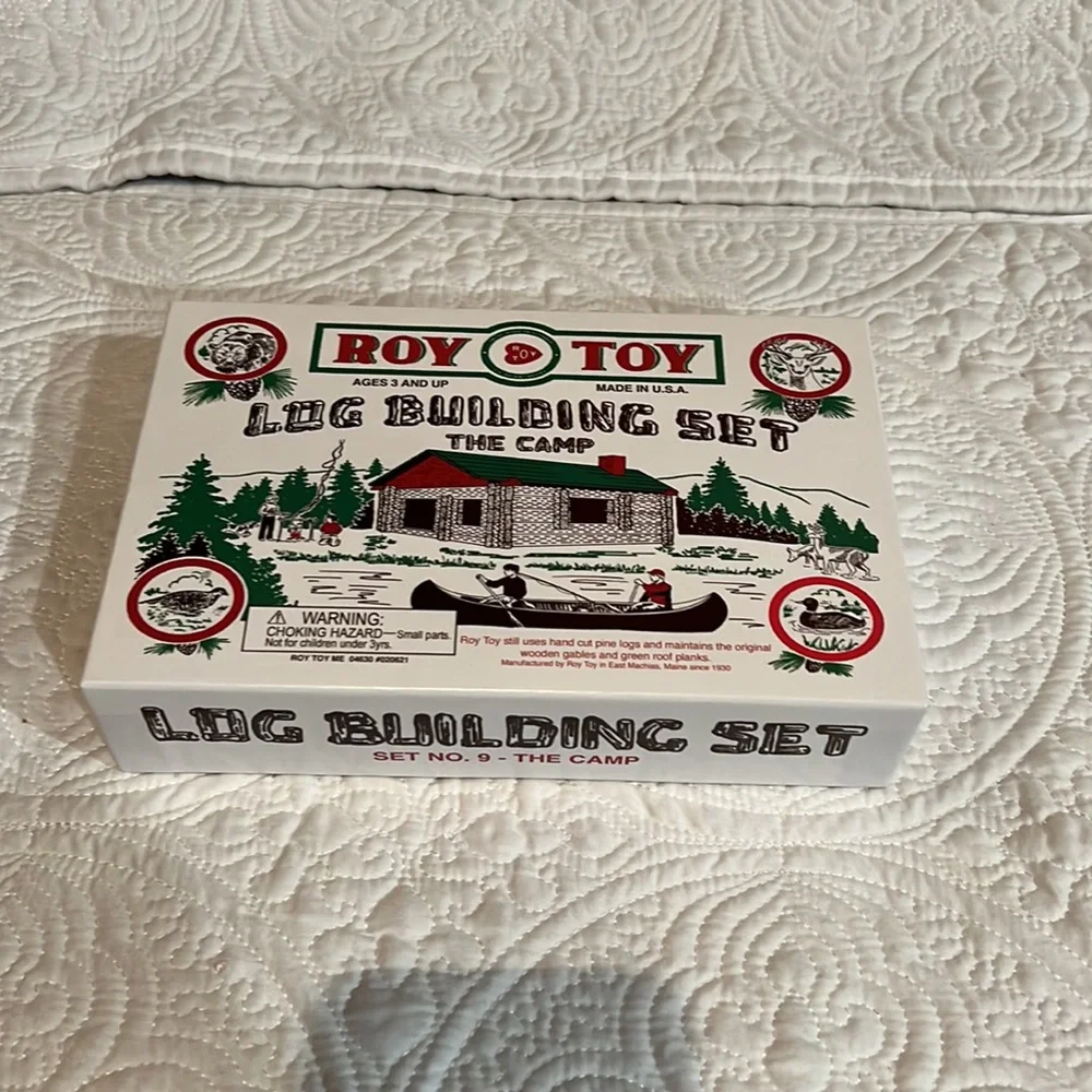 Roy Toy Log Building Set, The‎ Camp, Set No. 9